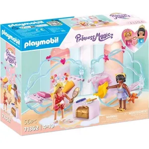 PLAYMOBIL Princess Magic - Chambre de princesses avec 2 lits a bascule... pas cher