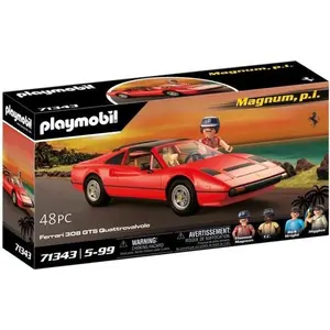 PLAYMOBIL 71343 Magnum Ferrari 308GT, Classic cars, Adulte, Voiture de... pas cher
