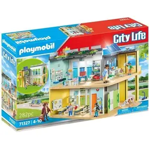 PLAYMOBIL 71327 Ecole aménagée, City Life, L'école, 282 pieces, Mixte,... pas cher