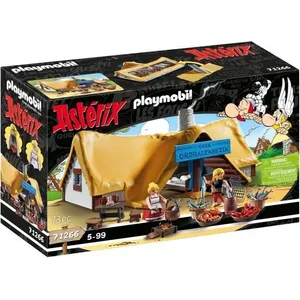 PLAYMOBIL 71266 Astérix Hutte d'Ordralfabetix, village d'Astérix, Joue... pas cher