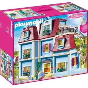 PLAYMOBIL 70205 Grande Maison Traditionnelle, Dollhouse La Maison Trad... pas cher
