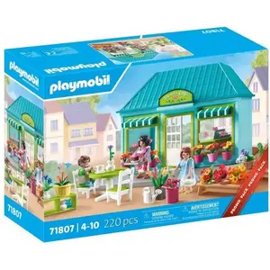 PLAYMOBIL 71807 Boutique de fleuriste et salon de thé, My Life la vill...