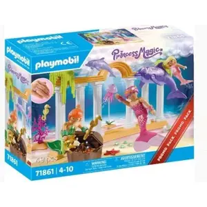 PLAYMOBIL 71861 Trésor des sirenes avec des dauphins, Promo Packs pas cher