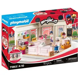 PLAYMOBIL 71863 Miraculous : Boulangerie Dupain Cheng pas cher