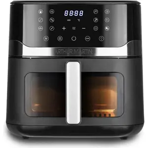 Arthur Martin Friteuse sans huile 10l 1800w noir - ampaf1800 pas cher