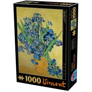 DToys Puzzle 1000 pièces : Iris, Vincent Van Gogh pas cher