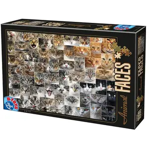 DToys Puzzle Animaux - BABALI - D-TOYS - 1000 pièces - Pour Adulte pas cher