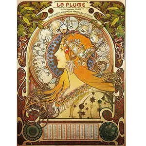 DToys Puzzle 1000 pièces - Alphonse Mucha : Zodiaque pas cher