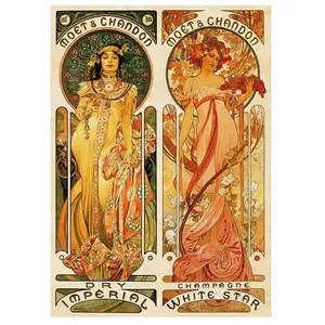 Mucha Alphonse - Moët et Chandon : Crémant Impérial 1000 Pièces DToys pas cher