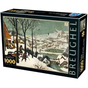 D-Toys Pieter Brueghel Le Vieux - Chasseurs dans la Neige 1000 Pièces  DToys pas cher