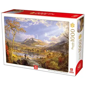 BABALI Puzzle 1000 pièces : Viaduc de Starruca Pennsylvanie, Jasper Francis Cropsey pas cher