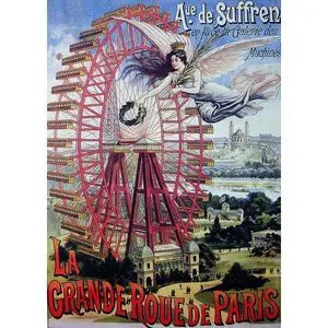 D-Toys La Grande Roue de Paris 1000 Pièces DToys pas cher