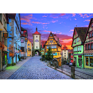 Unbekannt-D- Toys Puzzle 1000 pièces-Rottenburg Teile, 74737-EC17, Multicolore pas cher
