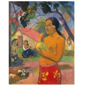DToys Puzzle 1000 pièces : Paul Gauguin : Femme portant un fruit pas cher