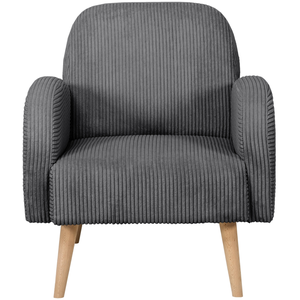 Fauteuil fixe ESKIMO coloris anthracite pas cher