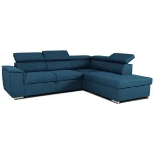 Comparateur de prix : Canapé d'angle convertible réversible avec coffre - 5 places - DAYTONA...