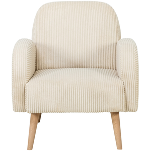 Fauteuil fixe ESKIMO coloris beige pas cher
