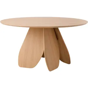 CAMIF Table ronde bois Alba Bois pas cher