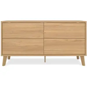Camif - Commode 4 tiroirs bois Atia CAMIFVendu parnature-et-decouvertes