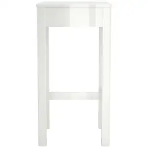 Tabouret de bar ORLANDO coloris blanc pas cher