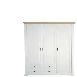 CAMIF Armoire 3 portes + 2 tiroirs BASTIDE coloris blancVendu parconforama
