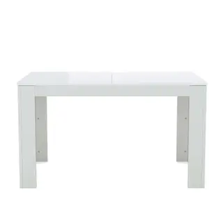 Table rectangle extensible NASSAU coloris blanc pas cher