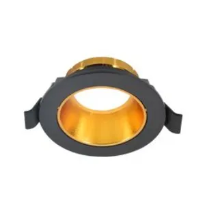 Comparateur de prix : Braytron - Support de spot Beta R2 rond noir/cuivre-doré MR16 GU10/GU5.3