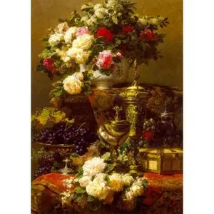 Puzzle 1000 pièces Enjoy - Jean-Baptiste Robie : Fleurs et Fruits pas cher