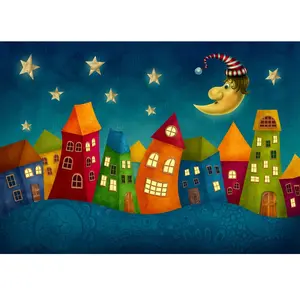 Puzzle 1000 pièces ENJOY - Maisons colorées fantastiques pas cher