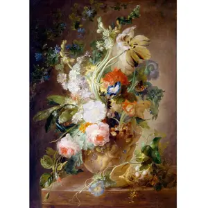 Non communiqué Puzzle 1000 pièces Enjoy - Jan van Huysum : Vase avec fleurs, Jan Van Huysum pas cher
