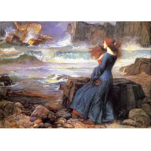 Puzzle 1000 pièces Enjoy - John William Waterhouse : Miranda dans la tempête pas cher