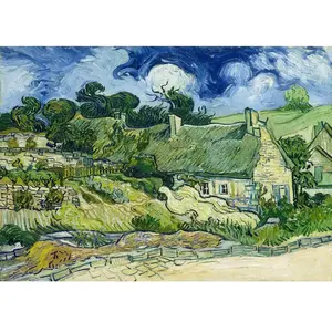 Non communiqué Puzzle 1000 pièces Enjoy - Vincent Van Gogh : Chaumières à Cordeville pas cher
