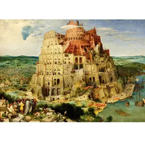 EnjoyPuzzle Puzzle 1000 pièces Enjoy - Pieter Bruegel : La Tour de Babel