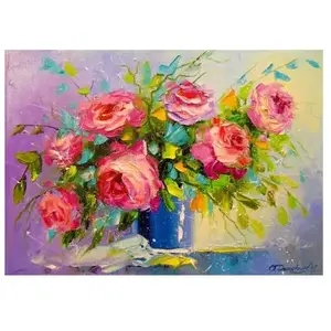 Puzzle 1000 pièces ENJOY - Un bouquet de roses pas cher