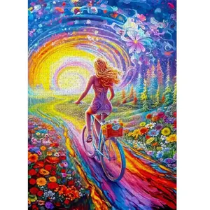 EnjoyPuzzle Puzzle 1000 pièces : Pédales vers la liberté pas cher