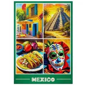 EnjoyPuzzle Puzzle 1000 pièces : Mexique pas cher