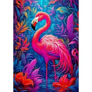 Le Miracle du Flamant Rose 1000 Pièces  Enjoy Puzzle pas cher