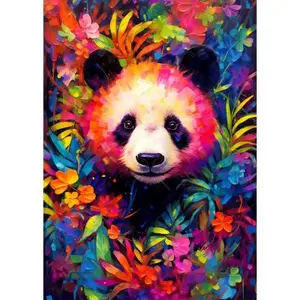 Puzzle 1000 Pièces : Panda espiègle pas cher