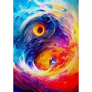 EnjoyPuzzle Puzzle 1000 Pièces : Yin Yang Redux pas cher