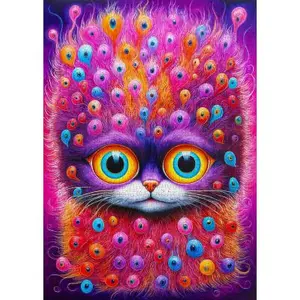Puzzle 1000 Pièces : Je te surveille pas cher