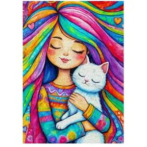 EnjoyPuzzle Puzzle 1000 pièces : Tu me complète pas cher