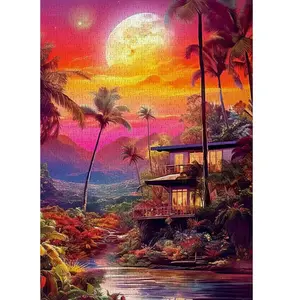 Puzzle 1000 Pièces : Charmant crépuscule pas cher