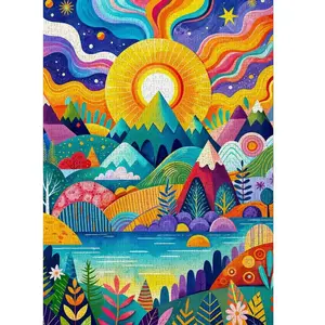 EnjoyPuzzle Puzzle 1000 pièces : Horizon envoûtant pas cher