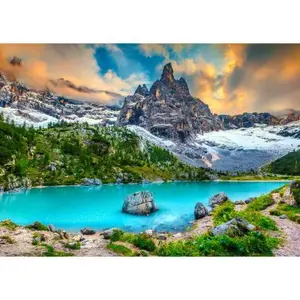 Puzzle 1000 pièces ENJOY - Lac Sorapis, Dolomites, Italie pas cher