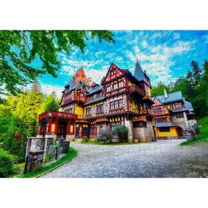 Enjoy Puzzle Résidence Royale, Sinaia, Roumanie Puzzle-2088 pas cher