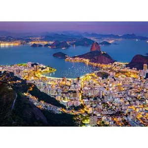 Puzzle 1000 pièces ENJOY - Rio de Janeiro la nuit, Brésil pas cher