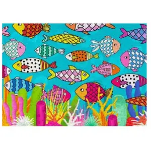 Puzzle 1000 pièces ENJOY - Poissons à motifs pas cher