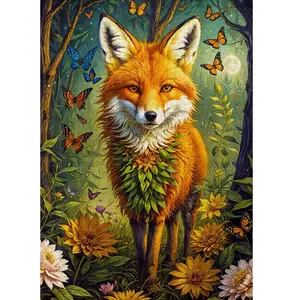 Puzzle 1000 Pièces : Renard Enchanté pas cher