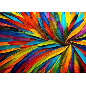 Colorful Feathers 1000 Pièces Enjoy Puzzle pas cher