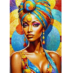 Puzzle 1000 Pièces : Beauté Africaine pas cher